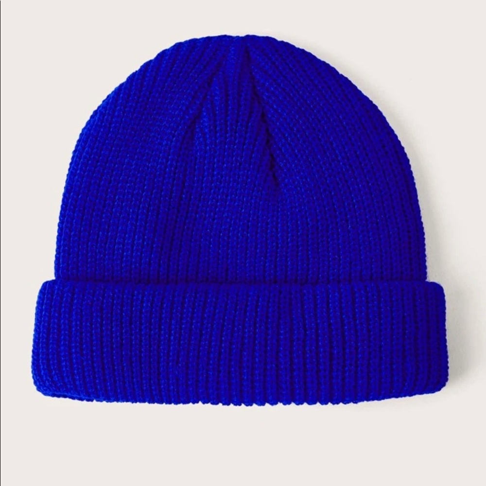 Blue Cap Beanie